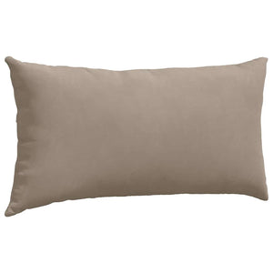Μαξιλάρι Καναπέ 2 τμχ. ύφασμα Taupe 80 x 40 cm