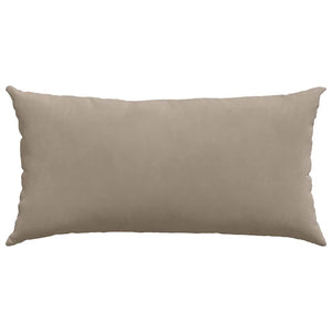 Μαξιλάρι Καναπέ 2 τμχ. ύφασμα Taupe 80 x 40 cm