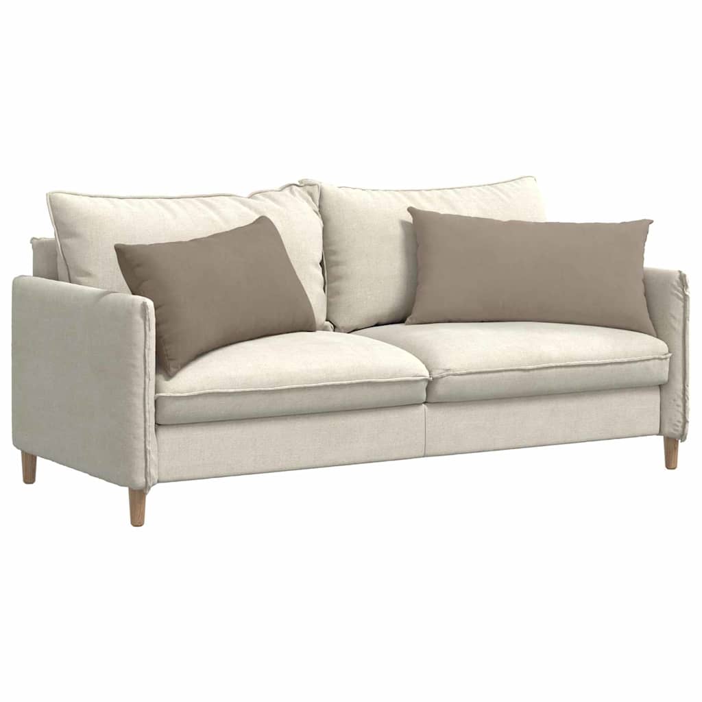 Μαξιλάρι Καναπέ 2 pcs Taupe 80 x 40 cm ύφασμα