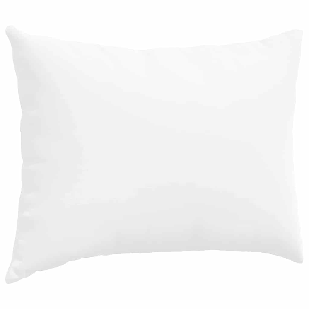 Μαξιλάρι Καναπέ 2 pcs Λευκό 70 x 50 cm ύφασμα