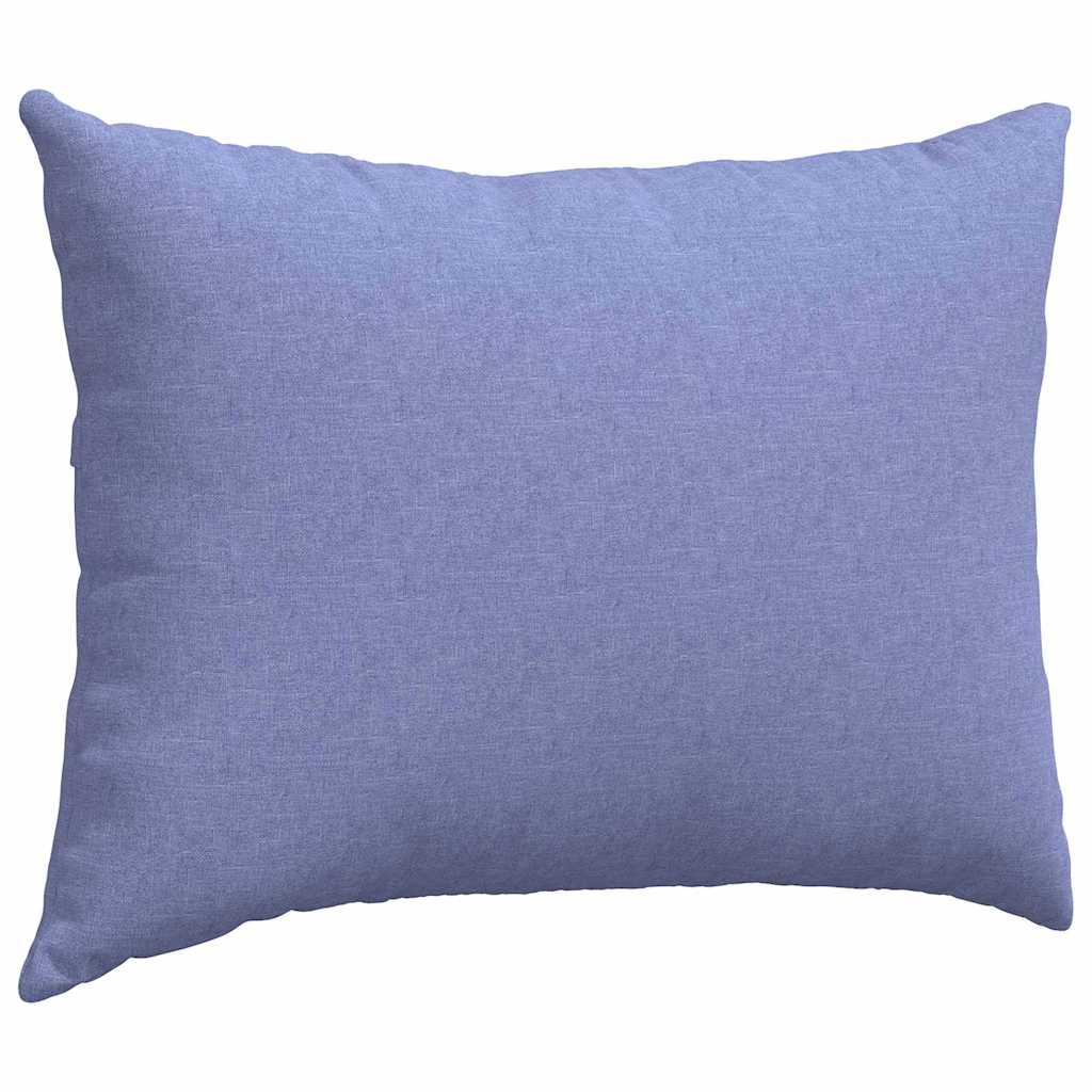 Μαξιλάρι Καναπέ 2 pcs Μπλε τζην 70 x 50 cm ύφασμα