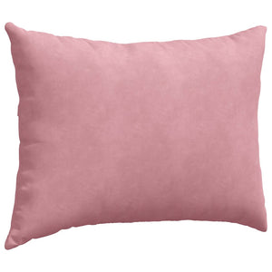 Μαξιλάρι Καναπέ 2 pcs Ροζ 70 x 50 cm Υφασμάτινο Κορντουρά