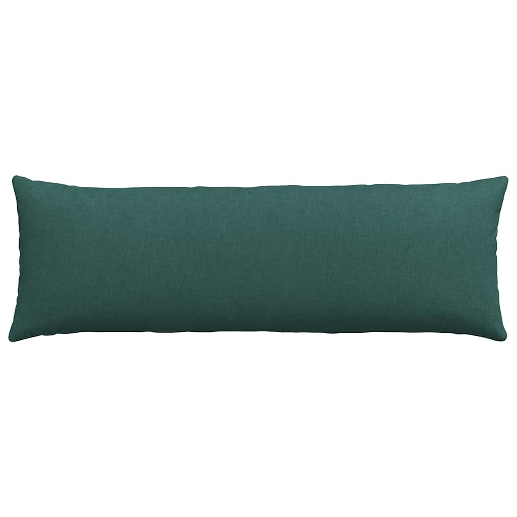 Μαξιλάρι Καναπέ 2 pcs Σκούρο Πράσινο 120 x 40 cm ύφασμα