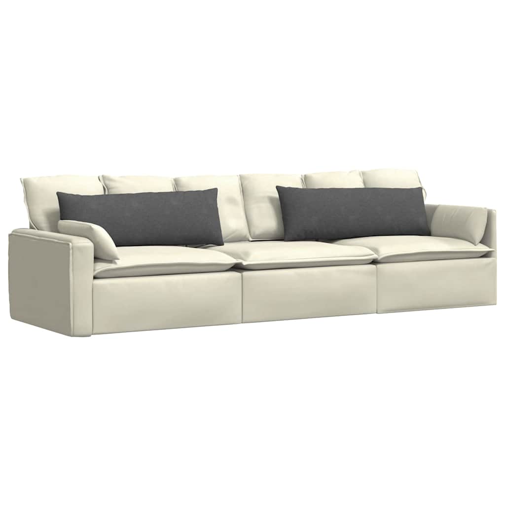 Μαξιλάρι Καναπέ 2 pcs Σκούρο Γκρι 120 x 40 cm