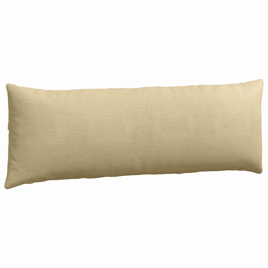 Μαξιλάρι Καναπέ 2 pcs Γκρι Πράσινο 120 x 40 cm