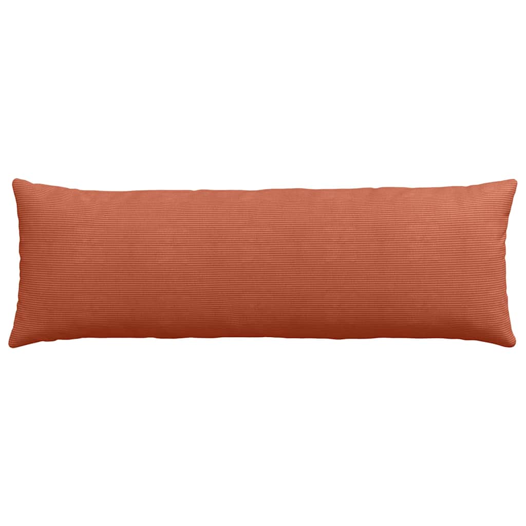 Μαξιλάρι Καναπέ 2 pcs Κόκκινο Πορτοκαλί 120 x 40 cm