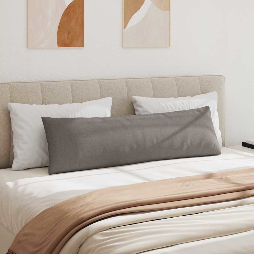 Μαξιλάρι Καναπέ 2 pcs Taupe 145 x 40 εκ. ύφασμα