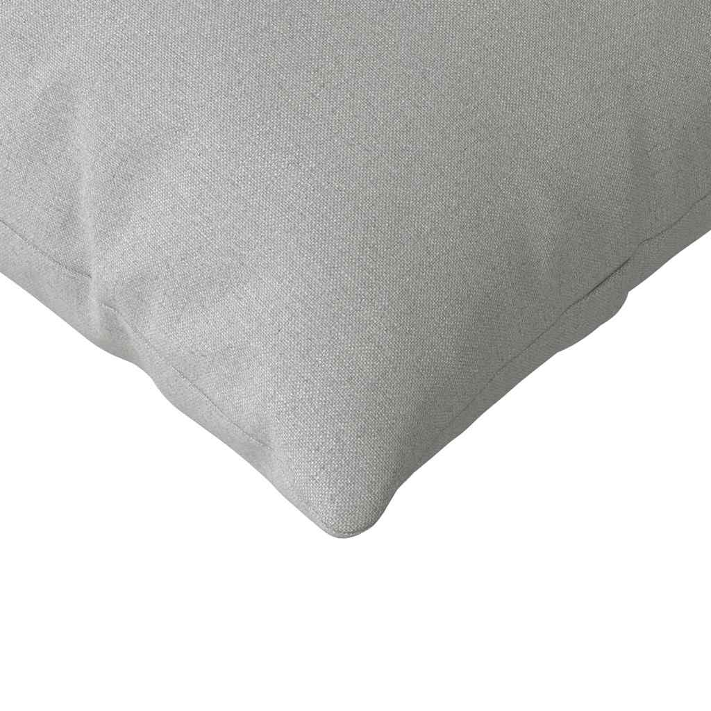 Μαξιλάρι Καναπέ 2 pcs Σκίουρος Γκρί 145 x 40 εκ. ύφασμα