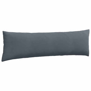 Μαξιλάρι Καναπέ 2 pcs Σκούρο Γκρι 145 x 40 εκ.