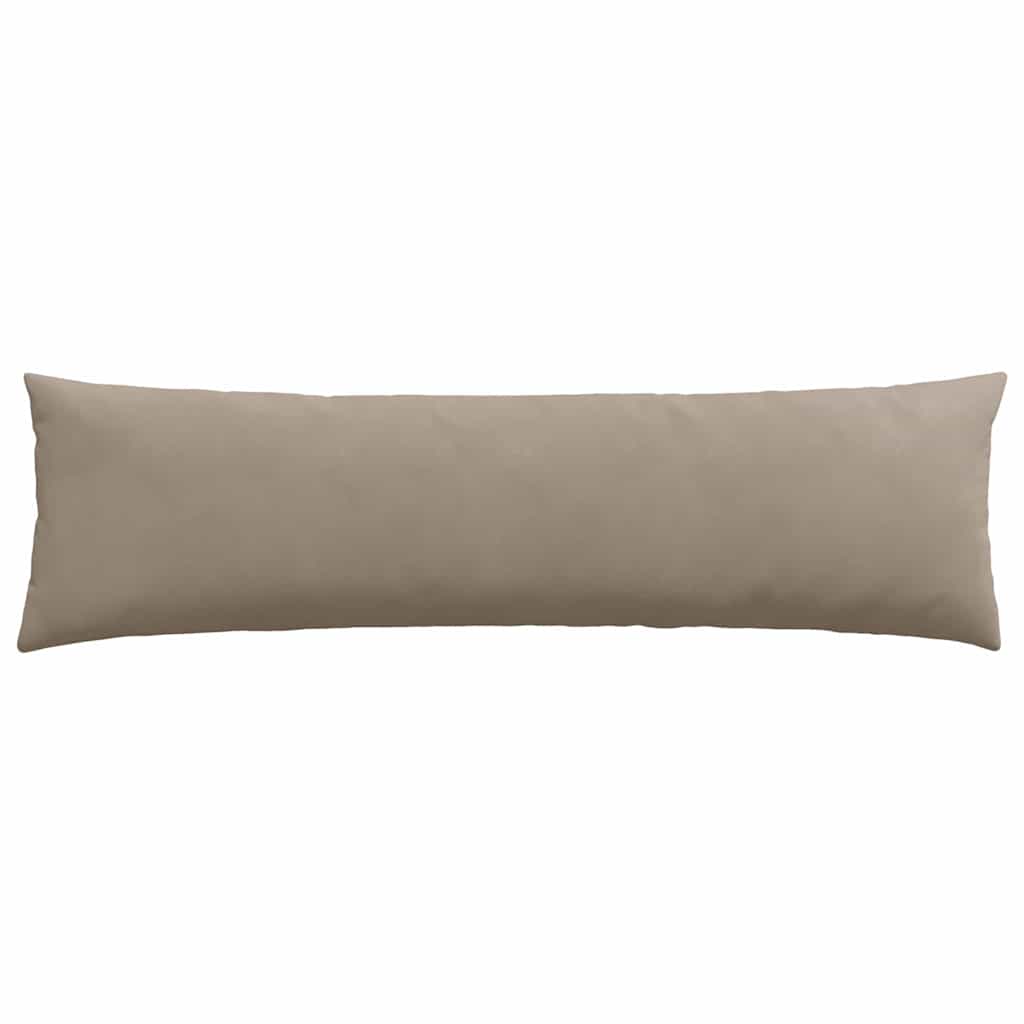Μαξιλάρι Καναπέ 2 pcs Taupe 145 x 40 εκ. ύφασμα