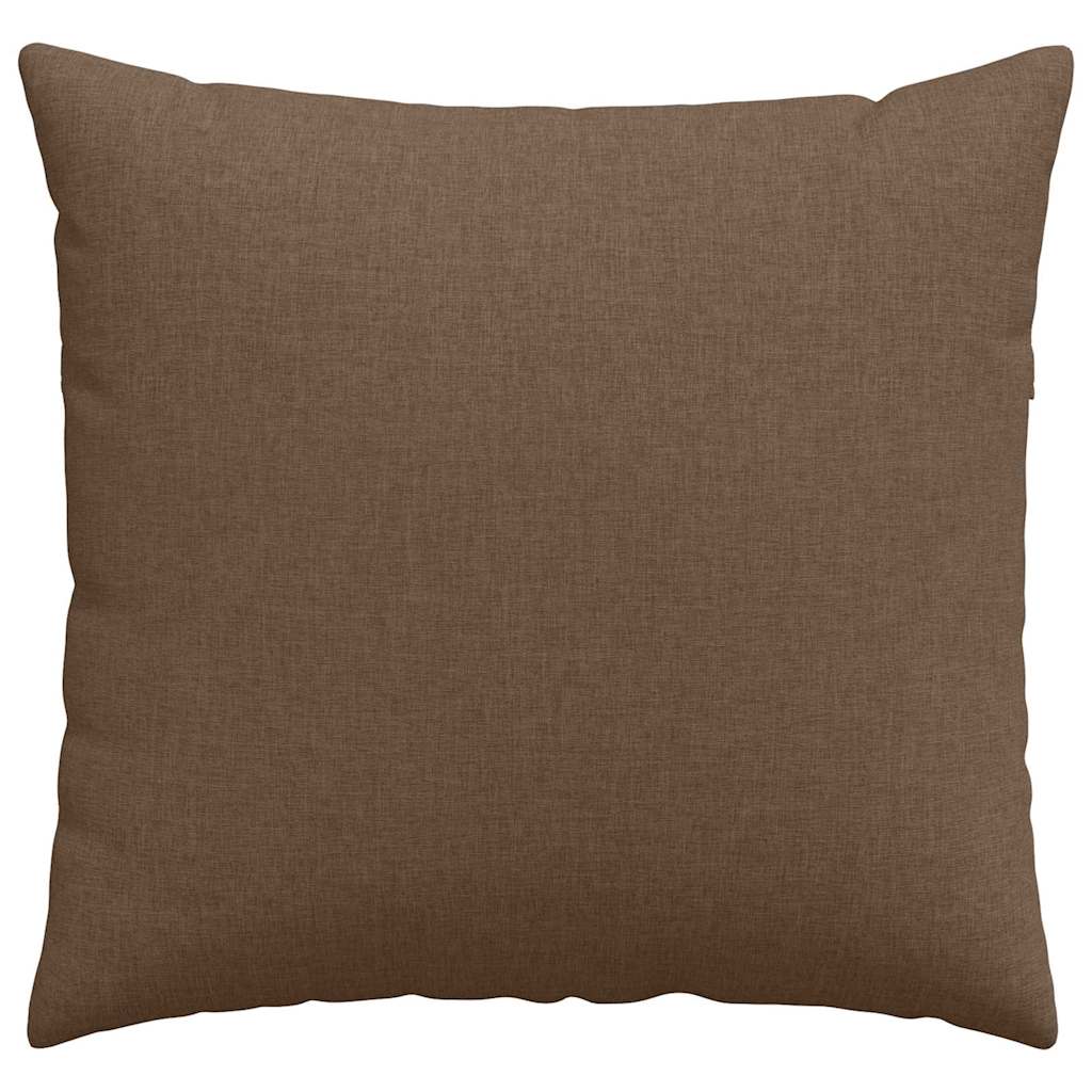 Μαξιλάρι Καναπέ 2 pcs Καφέ 45 x 45 cm ύφασμα