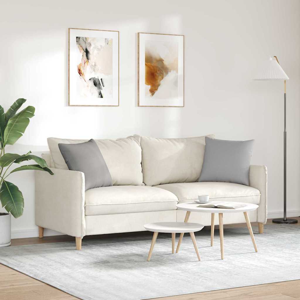Μαξιλάρι Καναπέ 2 pcs Σκίουρος Γκρί 45 x 45 cm ύφασμα