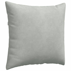 Μαξιλάρι Καναπέ 2 pcs Ανοιχτό γκρι 45 x 45 cm