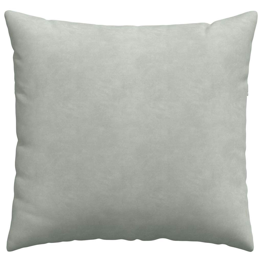 Μαξιλάρι Καναπέ 2 pcs Ανοιχτό γκρι 45 x 45 cm