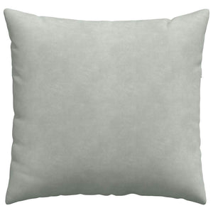 Μαξιλάρι Καναπέ 2 pcs Ανοιχτό γκρι 45 x 45 cm
