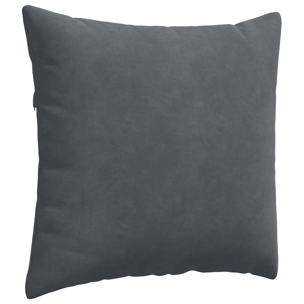 Μαξιλάρι Καναπέ 2 pcs Σκούρο Γκρι 45 x 45 cm