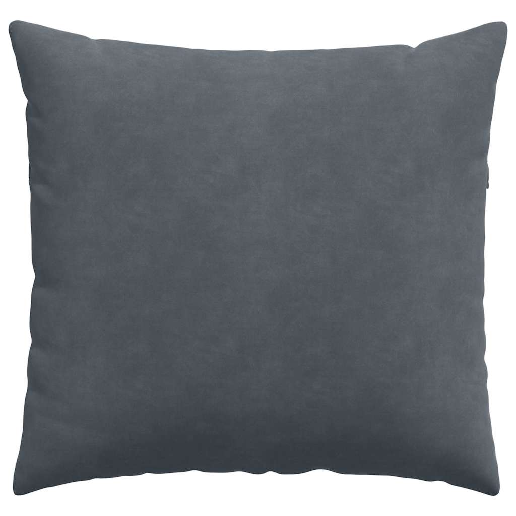 Μαξιλάρι Καναπέ 2 pcs Σκούρο Γκρι 45 x 45 cm