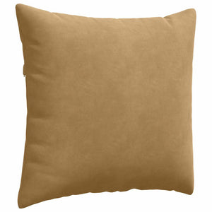 Μαξιλάρι Καναπέ 2 pcs Καφέ 45 x 45 cm Υφασμάτινο Κορντουρά