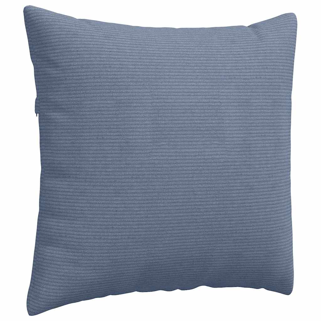 Μαξιλάρι Καναπέ 2 pcs Μπλε 45 x 45 cm Υφασμάτινο Κορντουρά