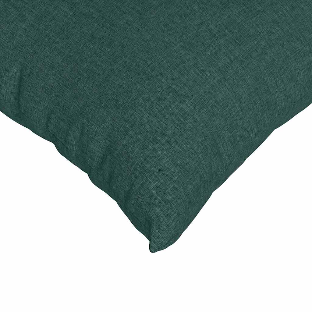 Μαξιλάρι Καναπέ 2 pcs Σκούρο Πράσινο 50 x 50 cm ύφασμα