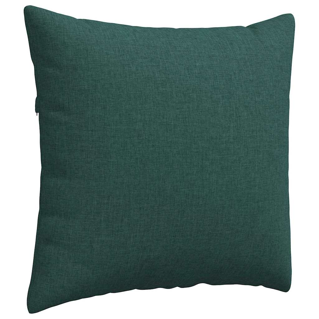 Μαξιλάρι Καναπέ 2 pcs Σκούρο Πράσινο 50 x 50 cm ύφασμα