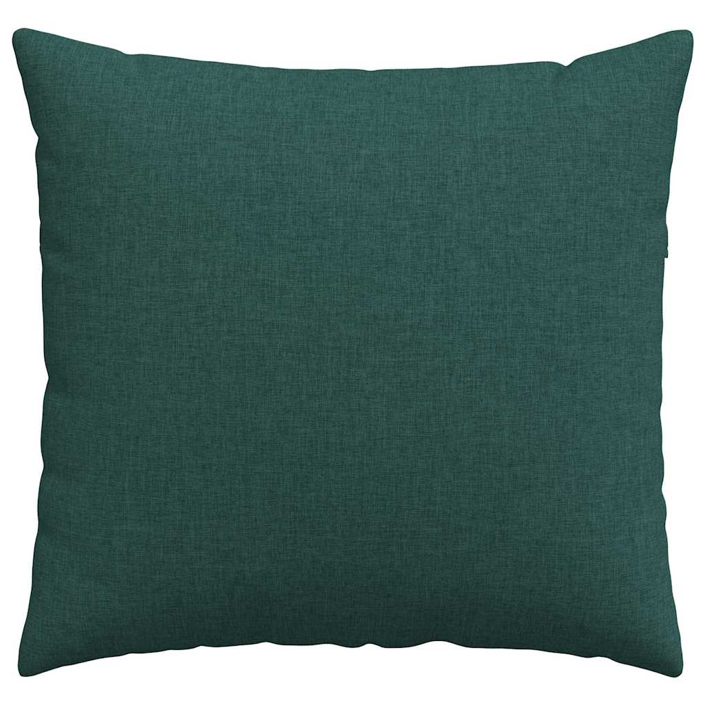 Μαξιλάρι Καναπέ 2 pcs Σκούρο Πράσινο 50 x 50 cm ύφασμα