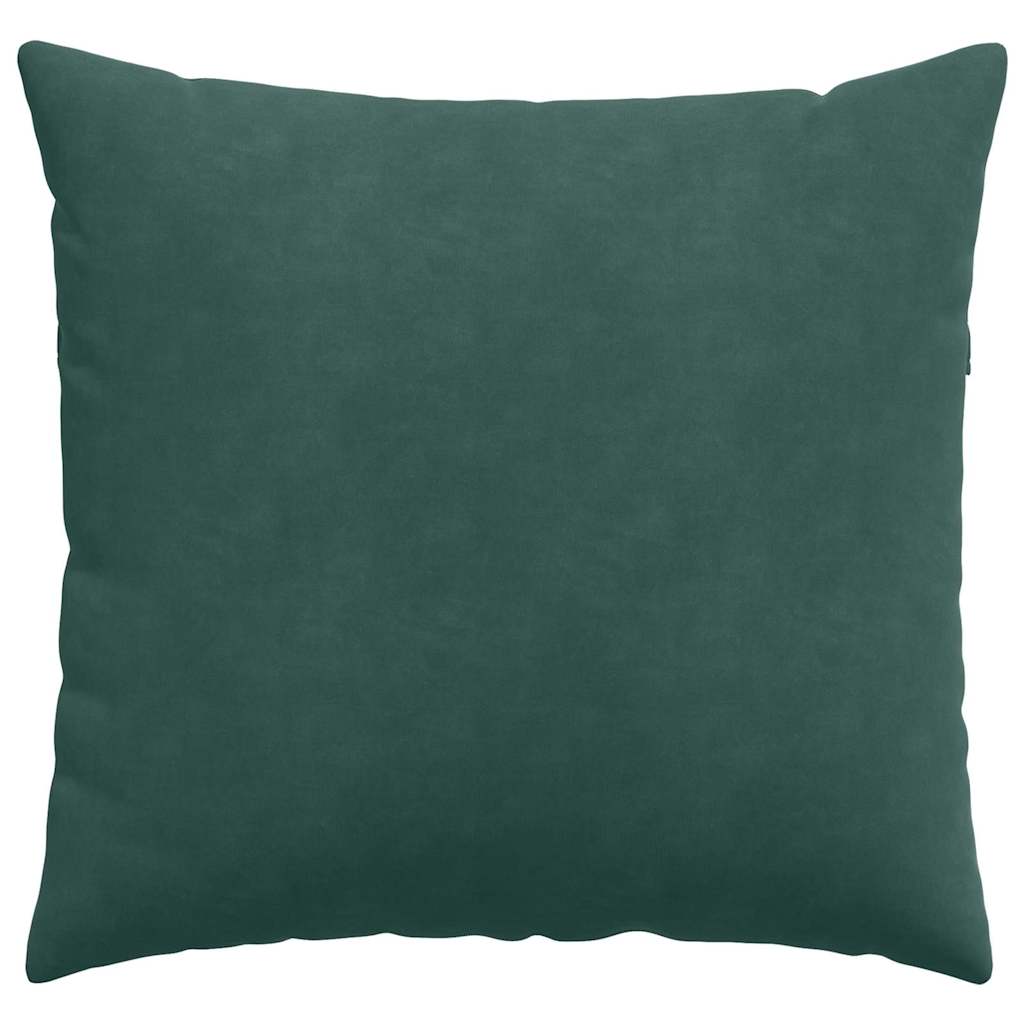 Μαξιλάρι Καναπέ 2 pcs Σκούρο Πράσινο 50 x 50 cm - Pakobazaar