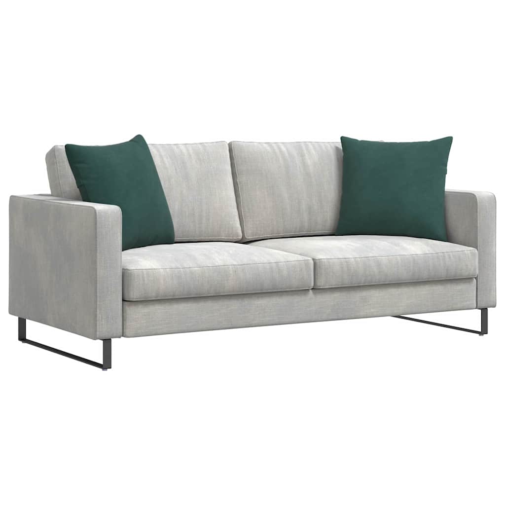Μαξιλάρι Καναπέ 2 pcs Σκούρο Πράσινο 50 x 50 cm - Pakobazaar