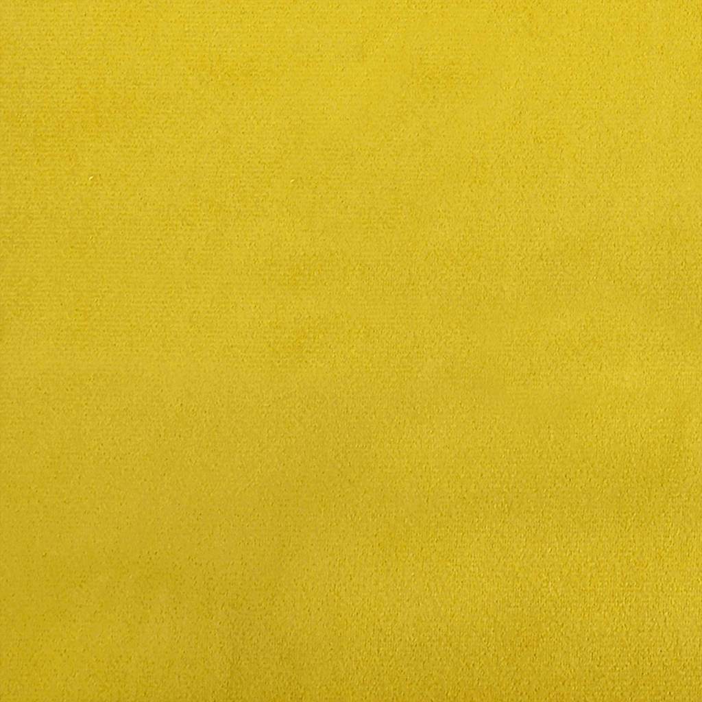 Μαξιλάρι Καναπέ 2 pcs Κίτρινο 50 x 50 cm Υφασμάτινο Κορντουρά