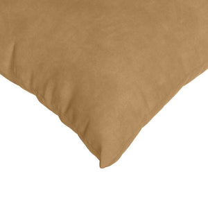 Μαξιλάρι Καναπέ 2 pcs Καφέ 50 x 50 cm Υφασμάτινο Κορντουρά