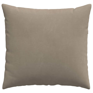 Μαξιλάρι Καναπέ 2 τμχ. ύφασμα Taupe 50 x 50 cm