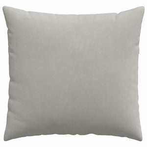 Μαξιλάρι Καναπέ 2 pcs Ανοιχτό γκρι 50 x 50 cm ύφασμα