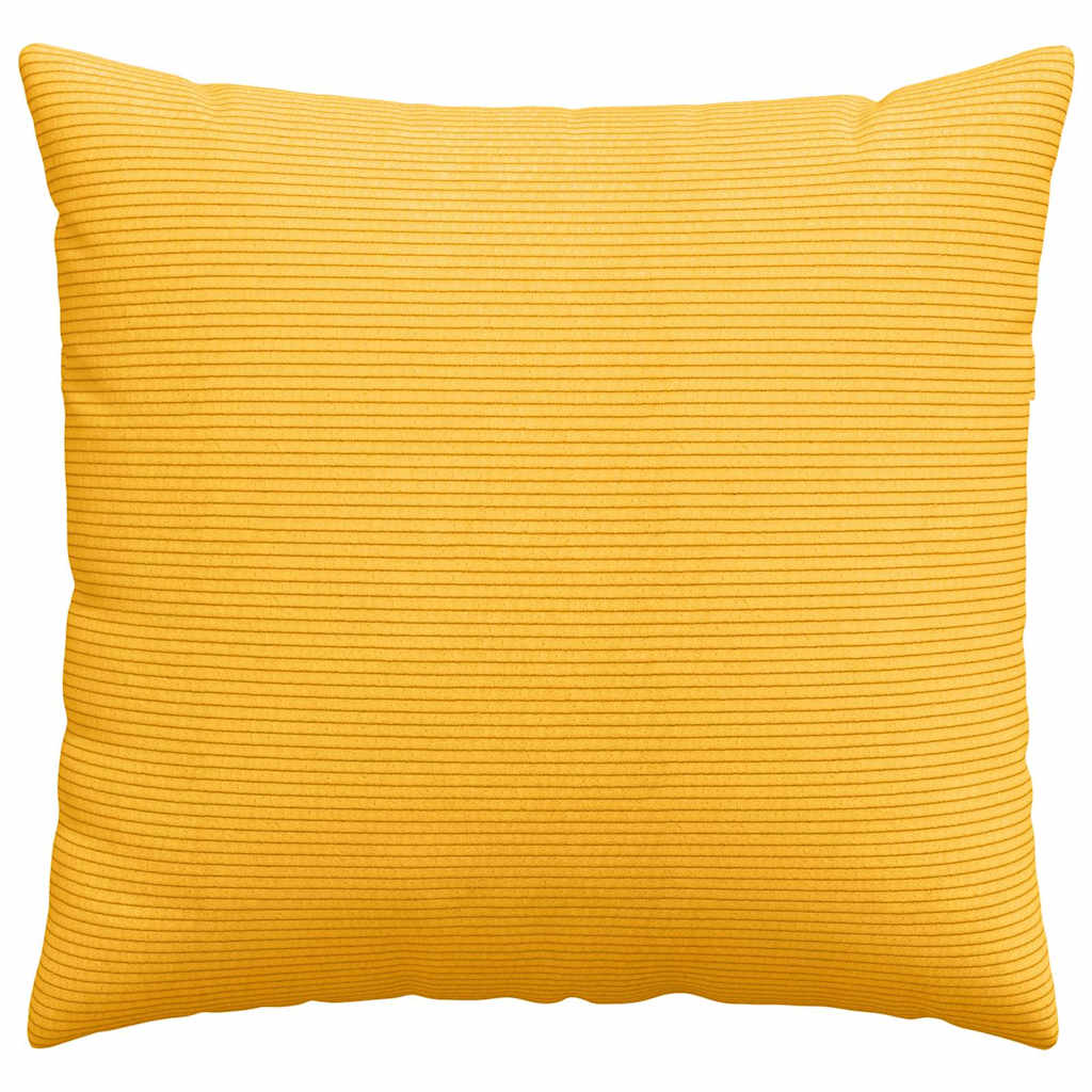 Μαξιλάρι Καναπέ 2 pcs Απαλό Κίτρινο 50 x 50 cm