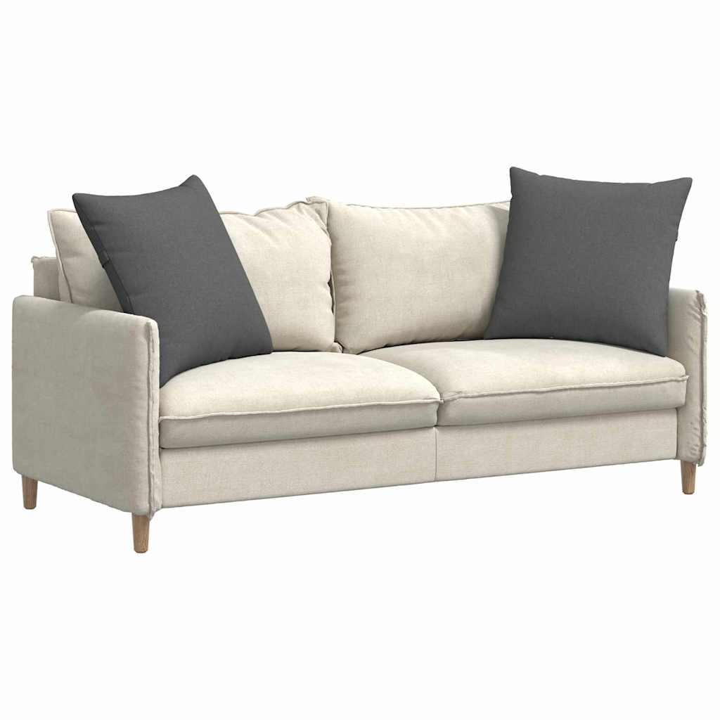 Μαξιλάρι Καναπέ 2 pcs Σκούρο Γκρι 60 x 60 cm ύφασμα - Pakobazaar