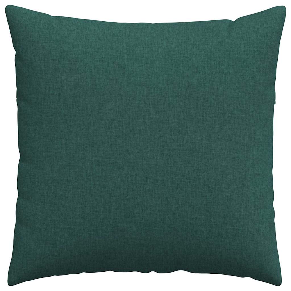 Μαξιλάρι Καναπέ 2 pcs Σκούρο Πράσινο 60 x 60 cm ύφασμα