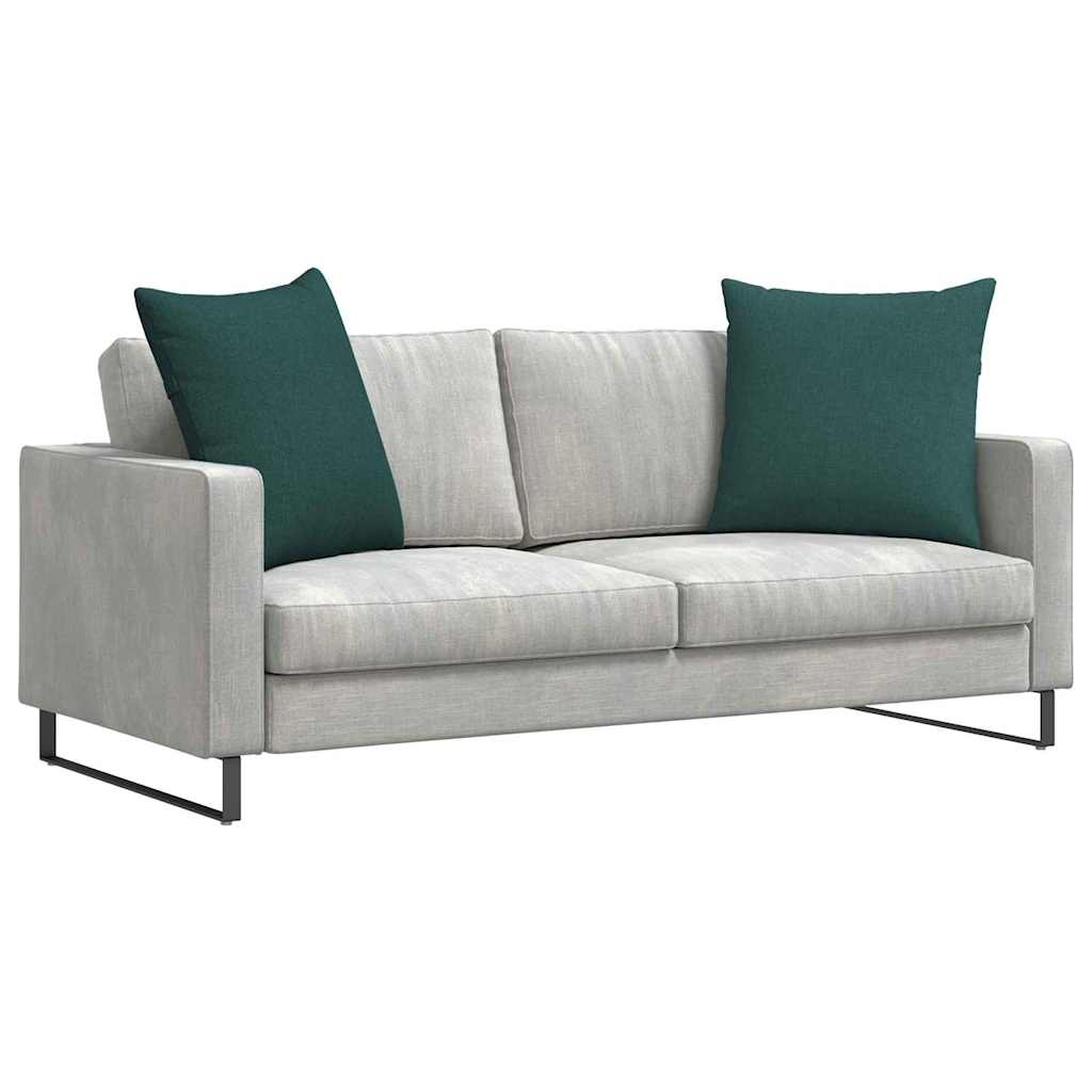 Μαξιλάρι Καναπέ 2 pcs Σκούρο Πράσινο 60 x 60 cm ύφασμα