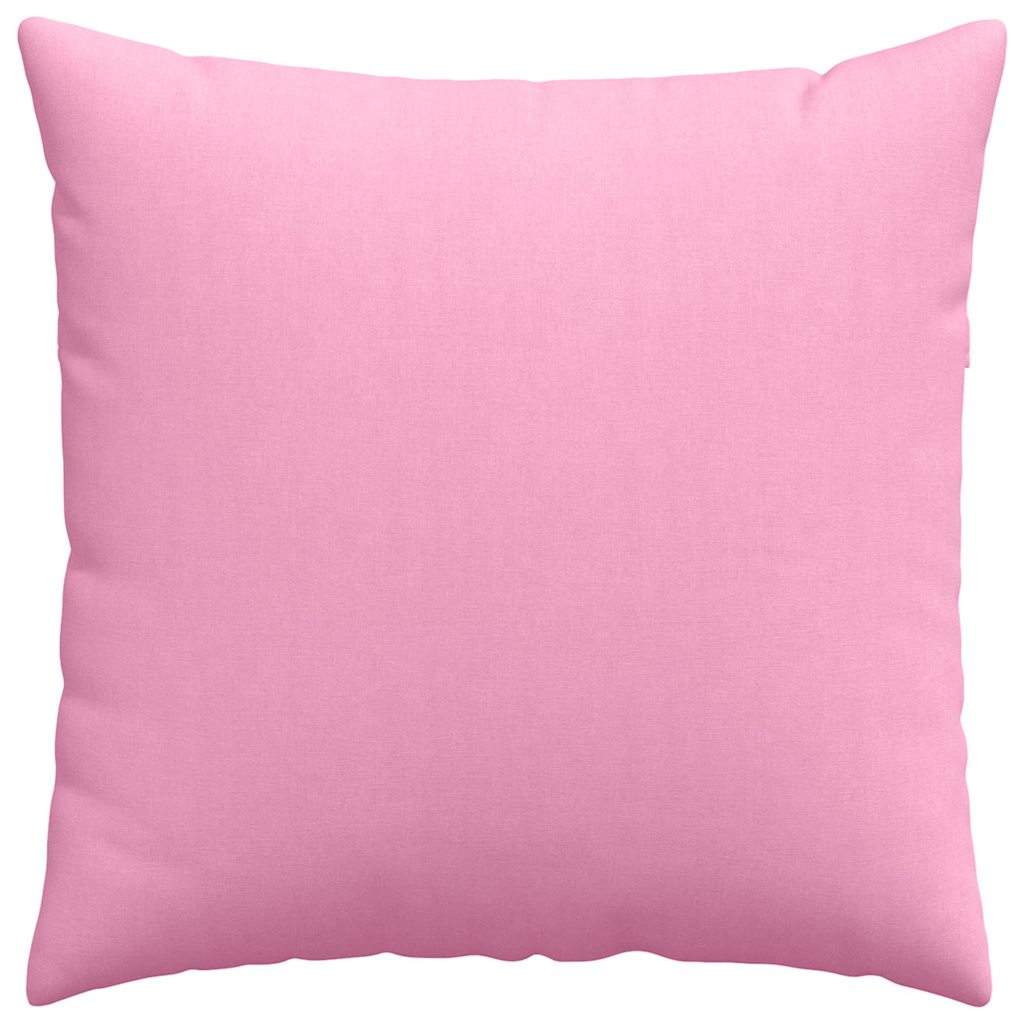 Μαξιλάρι Καναπέ 2 pcs Ροζ 60 x 60 cm ύφασμα