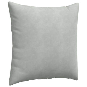 Μαξιλάρι Καναπέ 2 pcs Ανοιχτό γκρι 60 x 60 cm