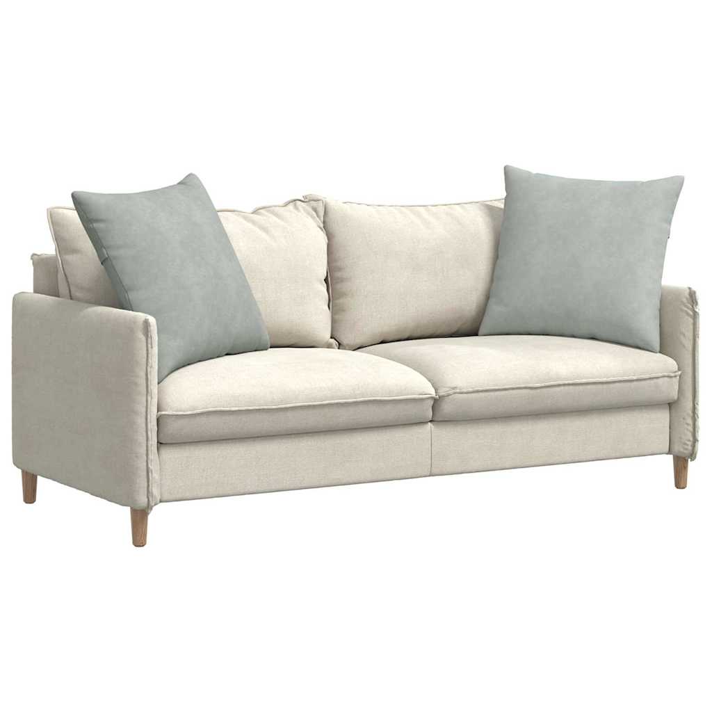 Μαξιλάρι Καναπέ 2 pcs Ανοιχτό γκρι 60 x 60 cm