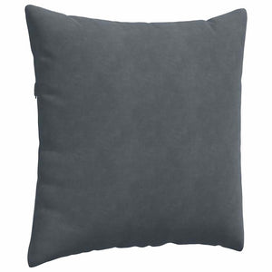 Μαξιλάρι Καναπέ 2 pcs Σκούρο Γκρι 60 x 60 cm