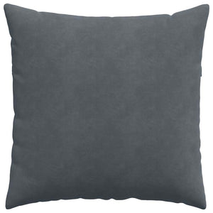 Μαξιλάρι Καναπέ 2 pcs Σκούρο Γκρι 60 x 60 cm