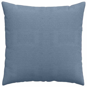 Μαξιλάρι Καναπέ 2 pcs Μπλε 60 x 60 cm Υφασμάτινο Κορντουρά