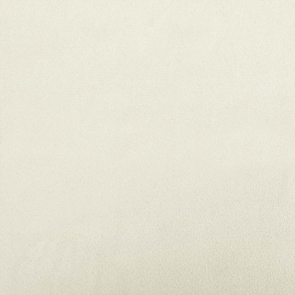 Μαξιλάρι Καναπέ 2 pcs Κρεμ 80 x 80 cm Υφασμάτινο Κορντουρά