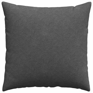 Μαξιλάρι Καναπέ 2 pcs Σκούρο Γκρι 80 x 80 cm