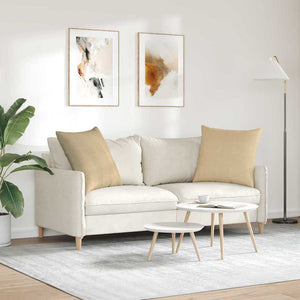 Μαξιλάρι Καναπέ 2 pcs Γκρι Πράσινο 80 x 80 cm