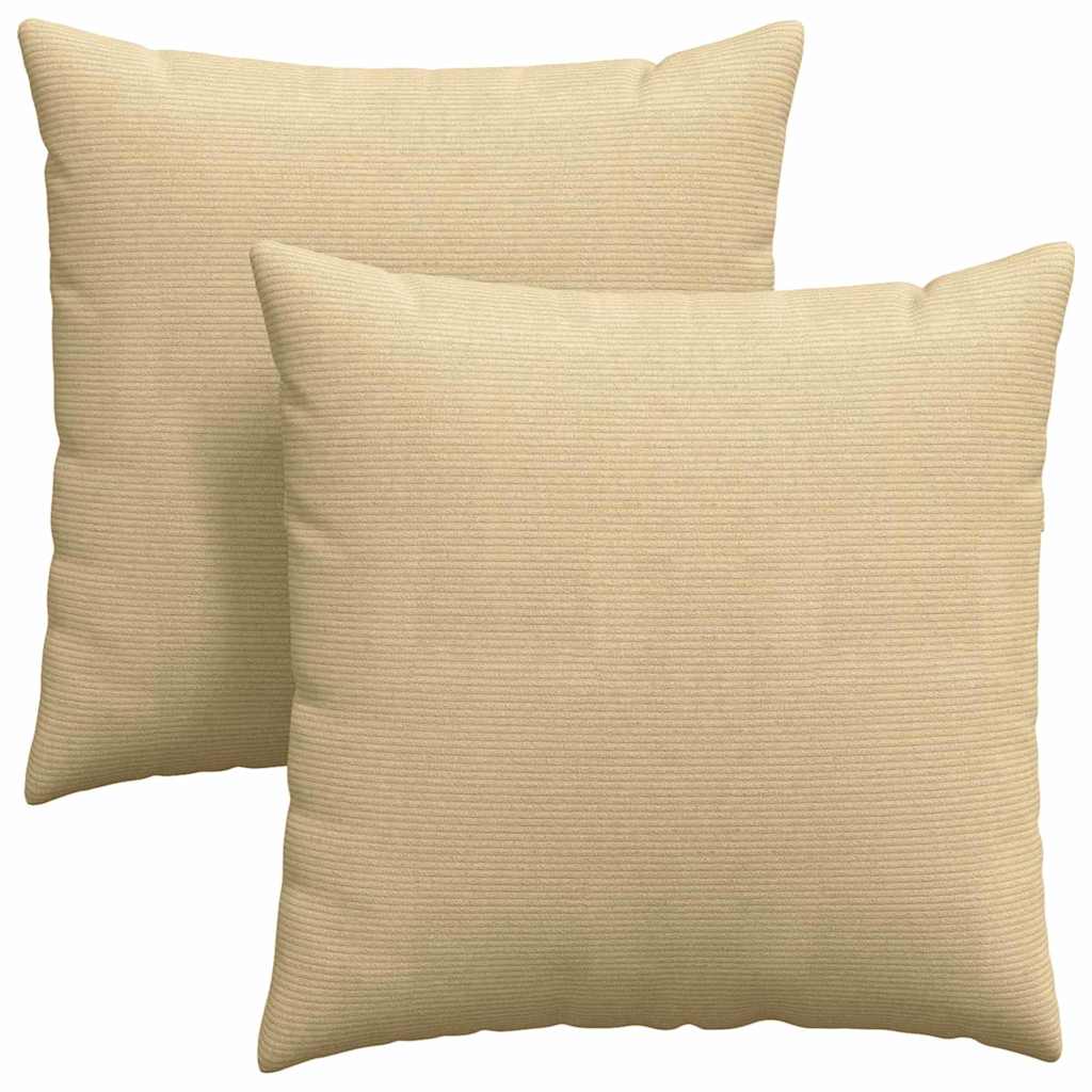 Μαξιλάρι Καναπέ 2 pcs Γκρι Πράσινο 80 x 80 cm