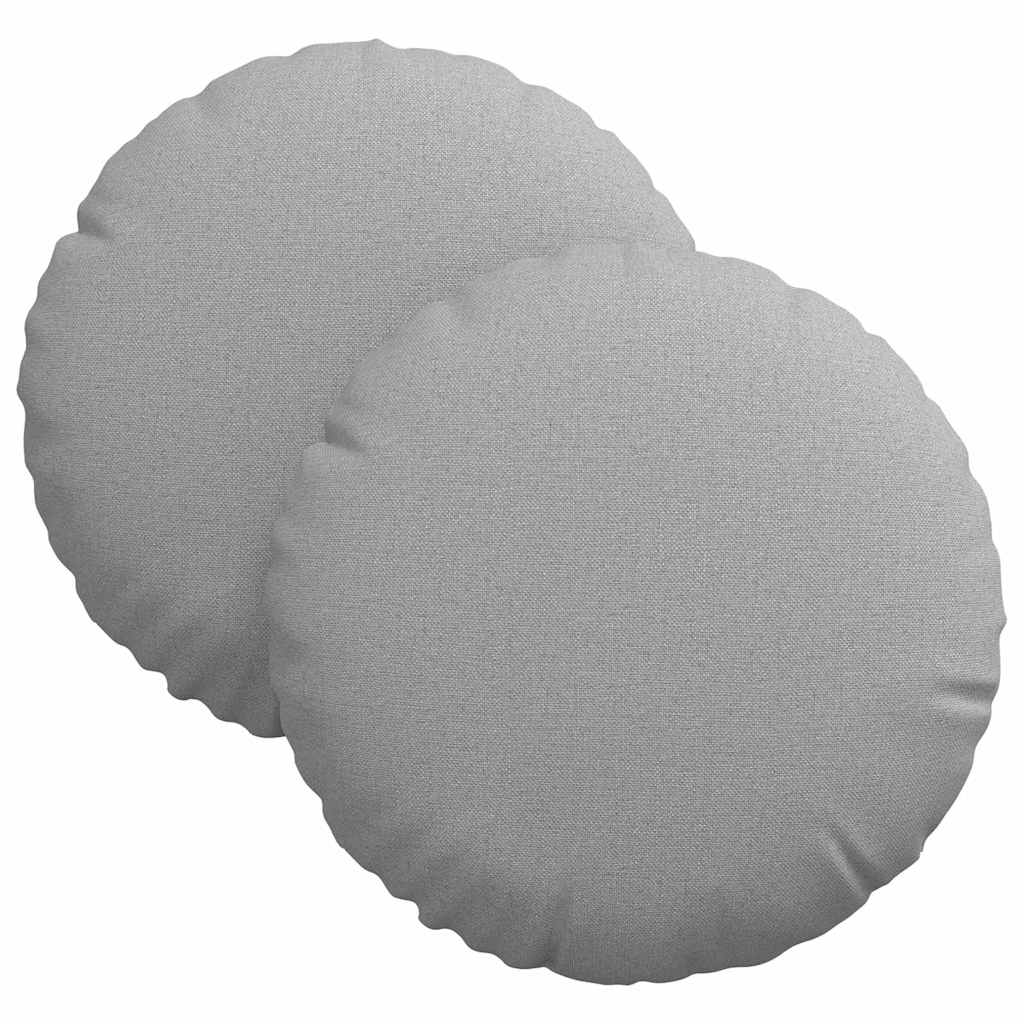 Μαξιλάρια καθισμάτων 2 pcs Σκίουρος Γκρί Ø30 x 13 εκ ύφασμα