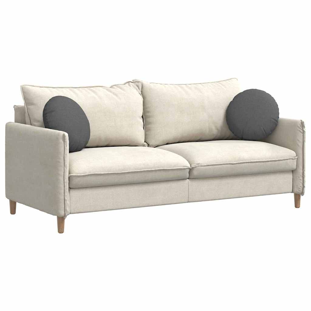 Μαξιλάρια καθισμάτων 2 pcs Σκούρο Γκρι Ø40 x 13 εκ ύφασμα