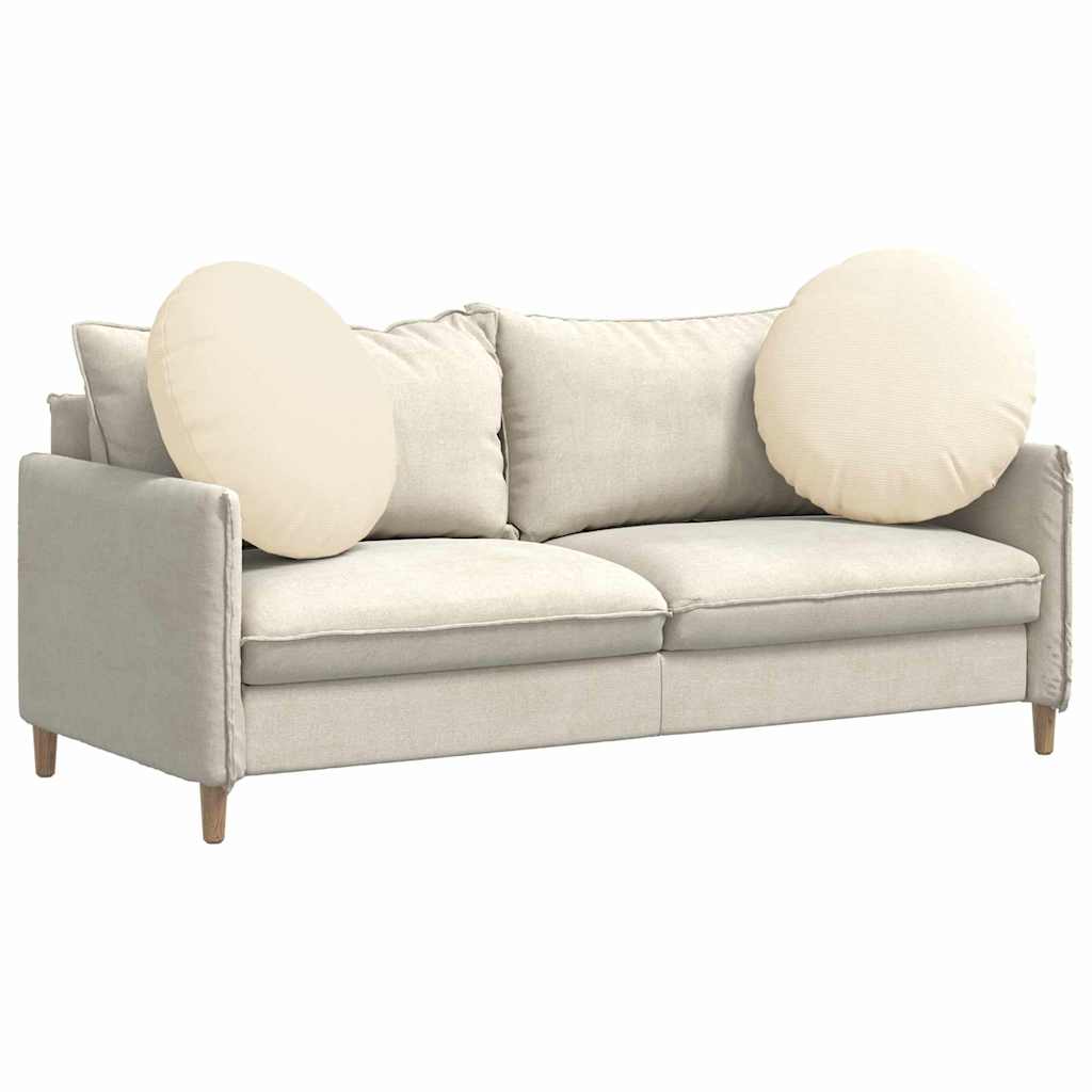 Μαξιλάρια καθισμάτων 2 pcs Κρεμ Ø60 x 21 εκ