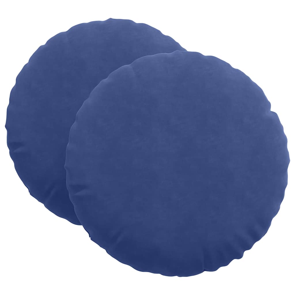 Μαξιλάρια καθισμάτων 2 pcs Μπλε Αστυνομίας Ø 40 x 13 εκ.